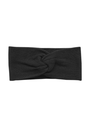 Capo  Wool Headband Black