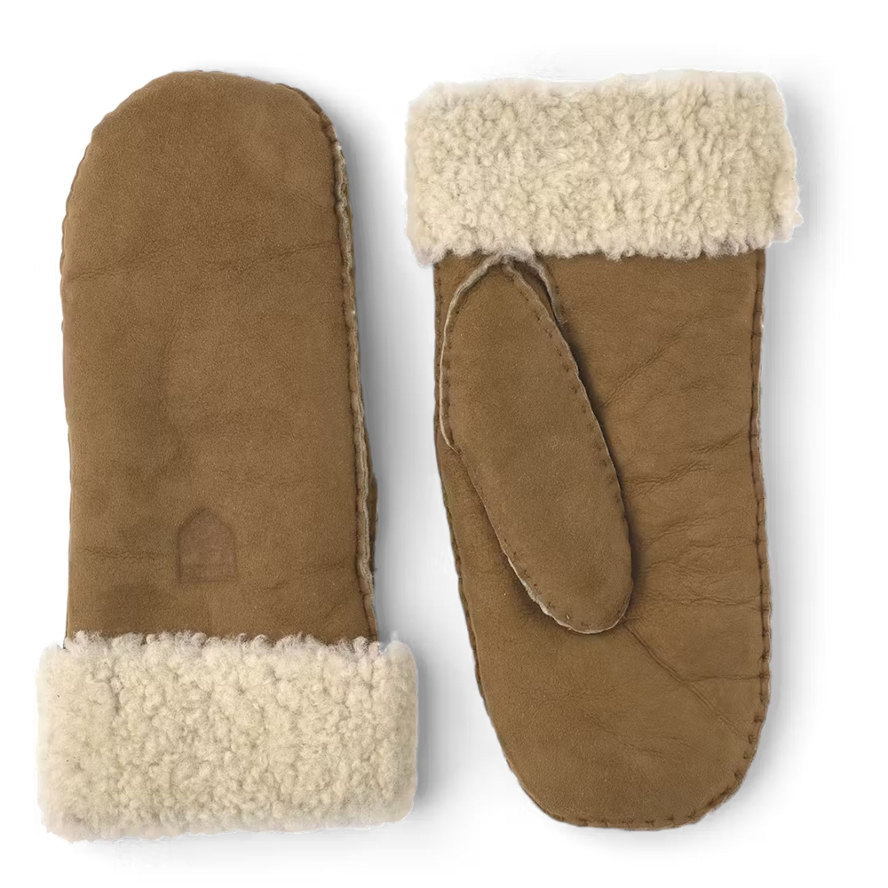 Hestra Sheepskin Mitt Beige 18501-650 kleding accessoires online bestellen bij Kathmandu Outdoor & Travel