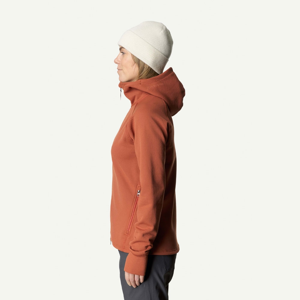 Houdini Mono Air Houdi Women's Mahogany Red 120714-Mahogany Red fleeces en truien online bestellen bij Kathmandu Outdoor & Travel