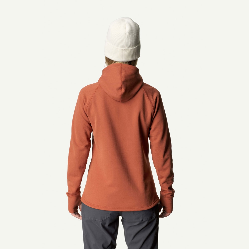 Houdini Mono Air Houdi Women's Mahogany Red 120714-Mahogany Red fleeces en truien online bestellen bij Kathmandu Outdoor & Travel
