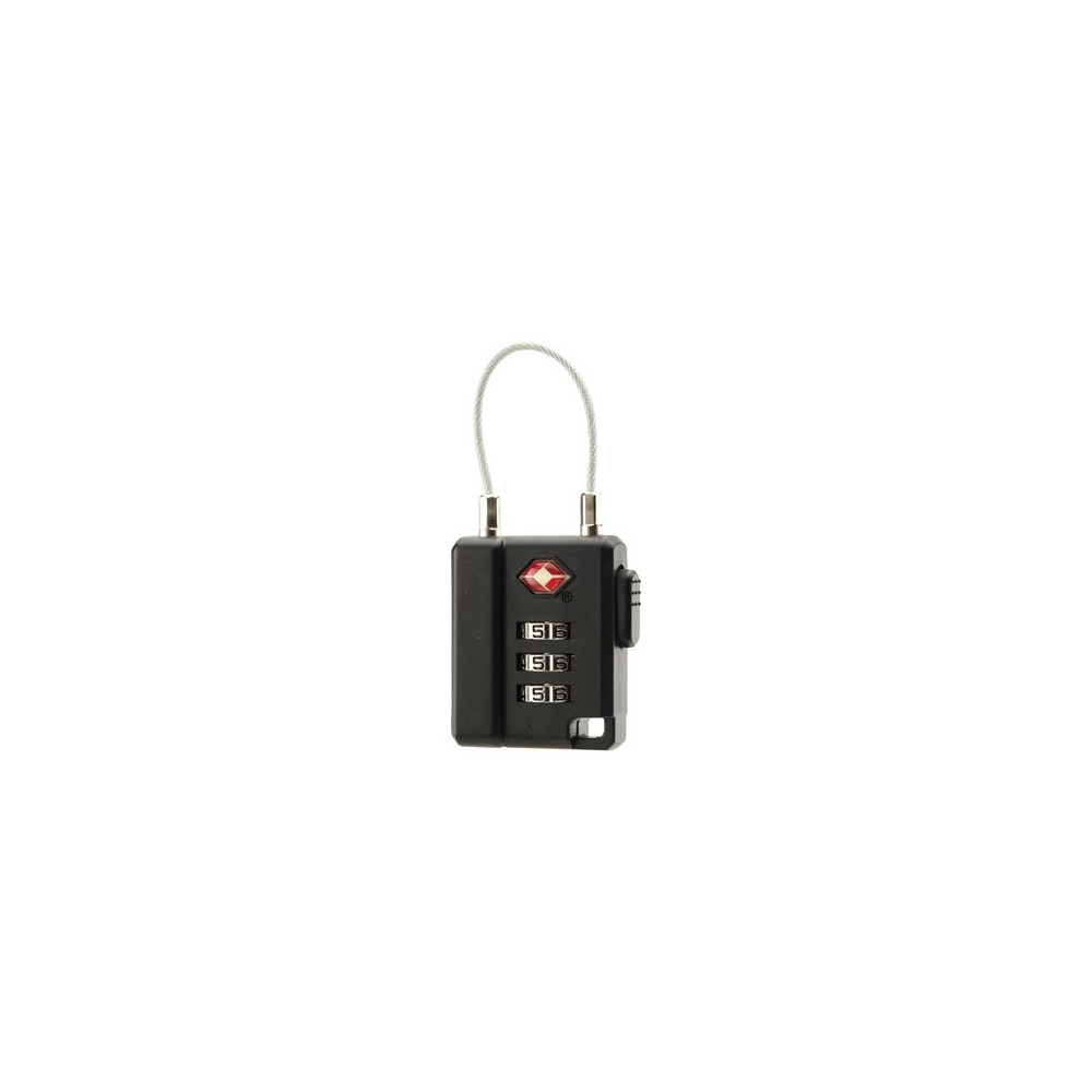 Basic Nature TSA slot met kabel Black 055680 reisaccessoires online bestellen bij Kathmandu Outdoor & Travel