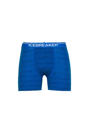 Icebreaker Anatomica Boxers Lazurite/Midnight/AOP 1030296-711 onderkleding/thermokleding online bestellen bij Kathmandu Outdoor & Travel