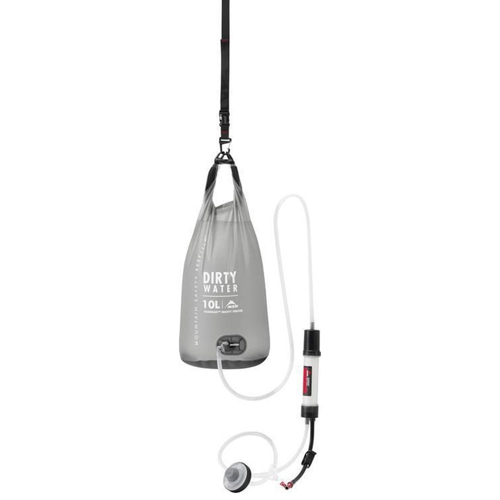 Msr Guardian Gravity Purifier Grey 13460 waterzuivering online bestellen bij Kathmandu Outdoor & Travel