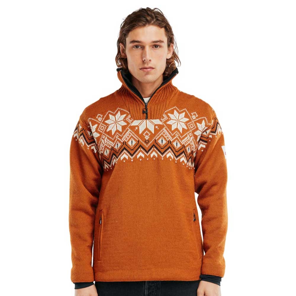 Dale Fongen WP Masc Sweater Copper 93971-U00 fleeces en truien online bestellen bij Kathmandu Outdoor & Travel