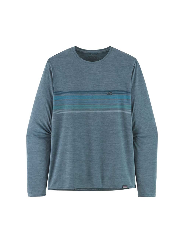 Patagonia L/S Cap Cool Daily Graphic Shirt Grey 45190-LIPX shirts en tops online bestellen bij Kathmandu Outdoor & Travel