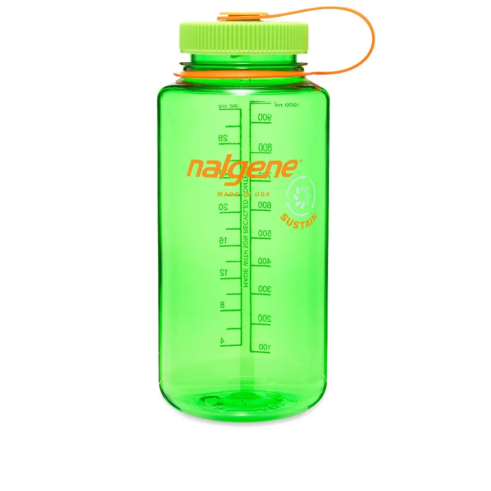 Nalgene Wide Mouth 1L Mellon Ball  N2020-0532 drinkflessen en thermosflessen online bestellen bij Kathmandu Outdoor & Travel