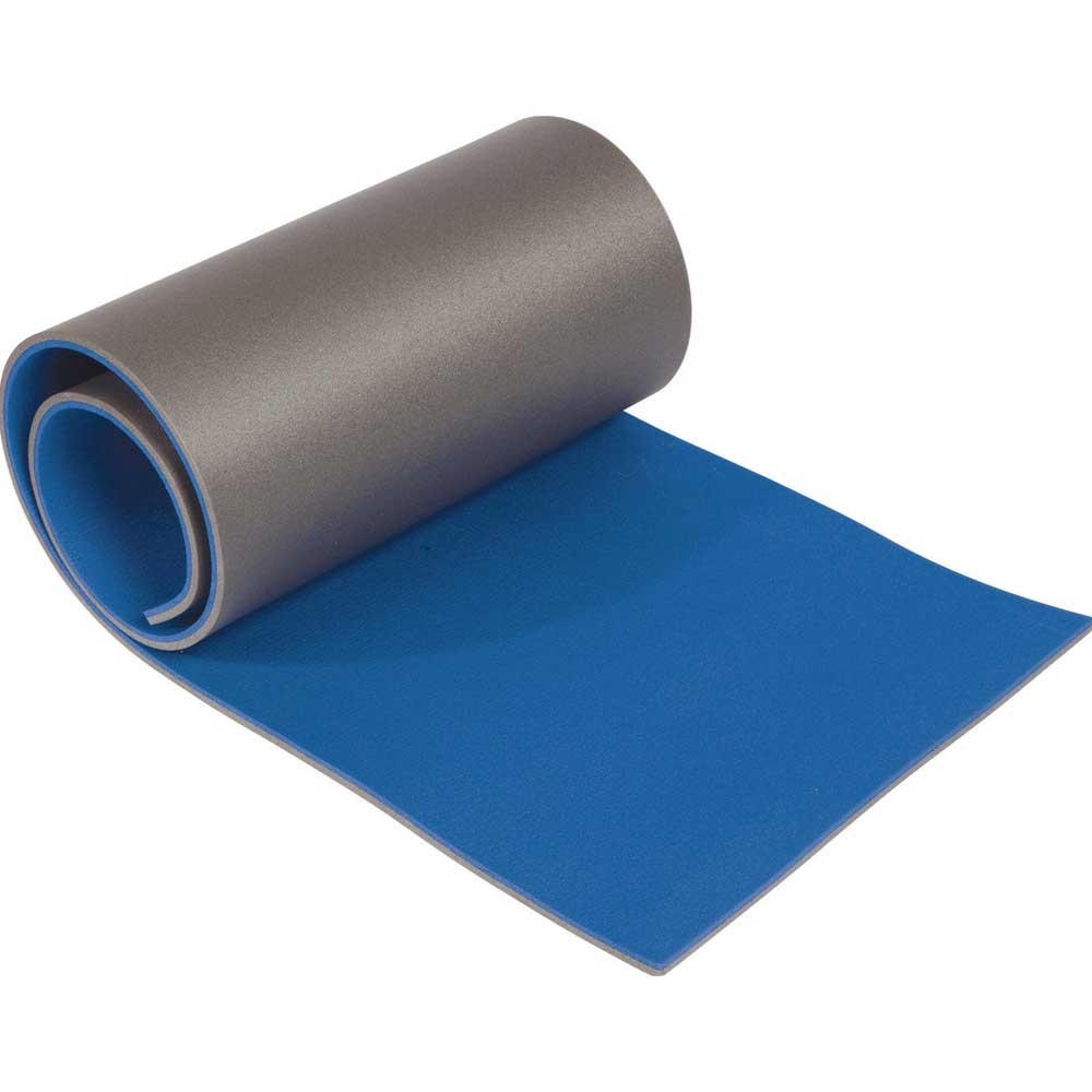 Bo-Camp Slaapmat Schuim 180x50 1,2 cm Blauw/Antra 3506071 slaapmatjes online bestellen bij Kathmandu Outdoor & Travel