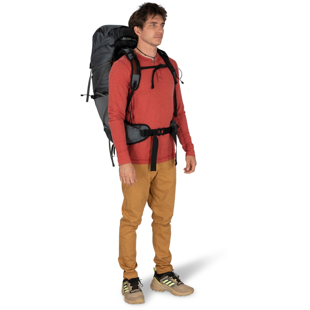 Osprey Exos 48 Tungsten Grey 1-187-304 dagrugzakken online bestellen bij Kathmandu Outdoor & Travel