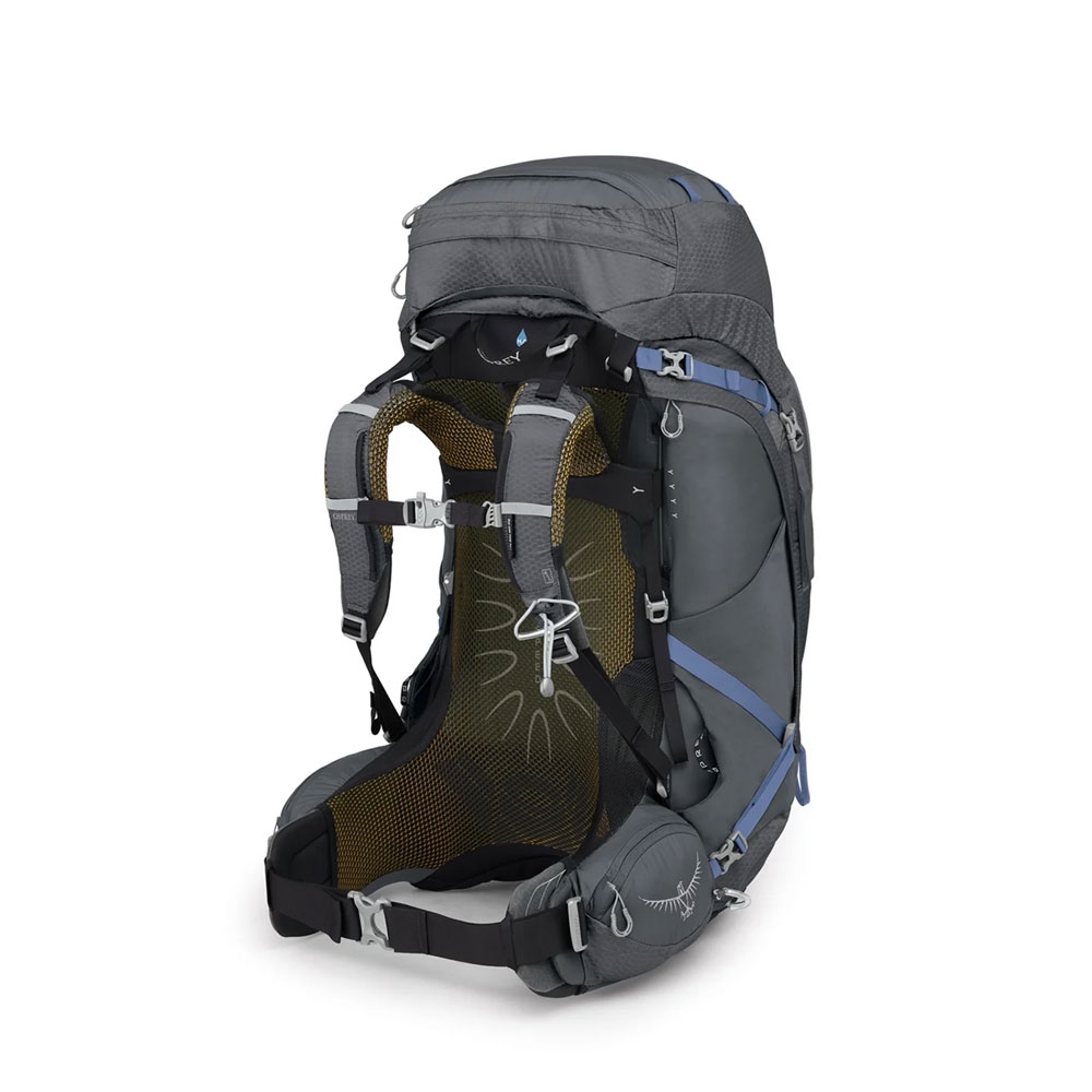 Osprey Aura AG 65 Women's Tungsten Grey 1-177-304 trekkingrugzakken online bestellen bij Kathmandu Outdoor & Travel