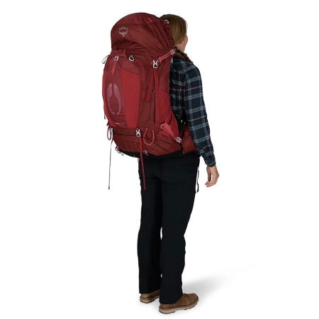 Osprey  Aura AG 65 Women's Berry Sorbet Red