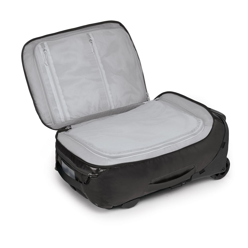 Osprey Rolling Transporter Carry-On Black 1-149-1 rolkoffers online bestellen bij Kathmandu Outdoor & Travel