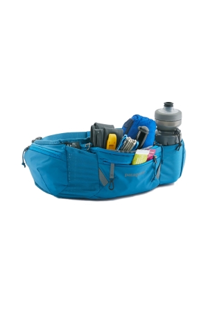 Patagonia Dirt Roamer Waist Pack Steller Blue 48510-STBL tassen online bestellen bij Kathmandu Outdoor & Travel