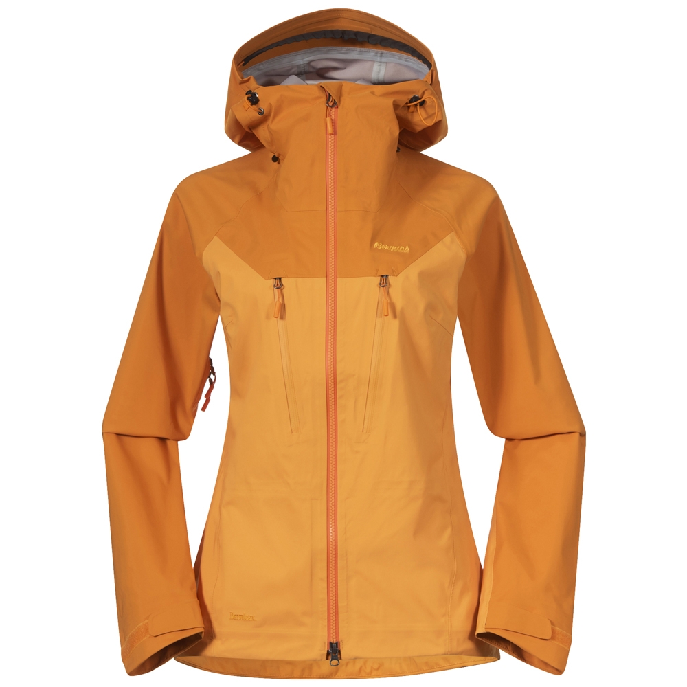 Bergans Cecilie 3L Jacket Women's Lush Yellow/Cloudberry Yellow 8811-25399 jassen online bestellen bij Kathmandu Outdoor & Travel