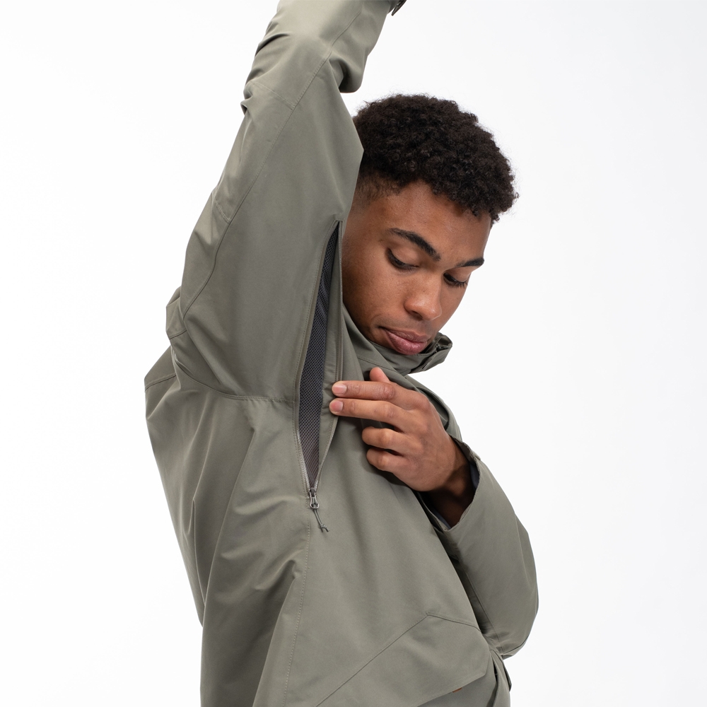 Bergans Nordmarka 2L Shell Jacket Green Mud 3070-12731 jassen online bestellen bij Kathmandu Outdoor & Travel