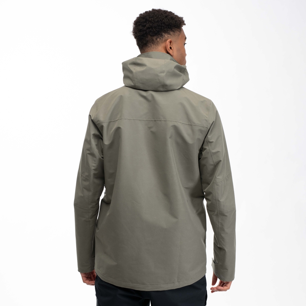 Bergans Nordmarka 2L Shell Jacket Green Mud 3070-12731 jassen online bestellen bij Kathmandu Outdoor & Travel