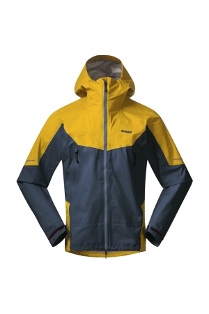 Bergans Senja 3L Jacket Orion Blue/Light Golden Yellow 8740-21672 jassen online bestellen bij Kathmandu Outdoor & Travel