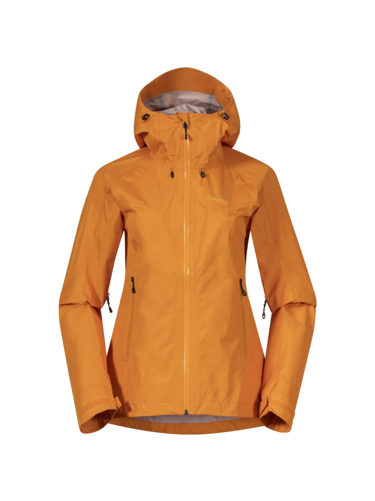 Bergans Skar Light 3L Shell Jacket Women's Cloudberry Yellow 3059-22276 jassen online bestellen bij Kathmandu Outdoor & Travel