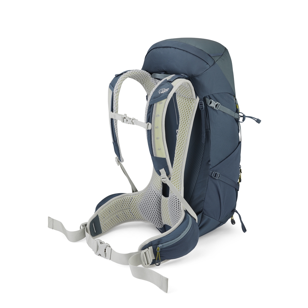 Lowe Alpine AirZone Trail Camino 37:42 Tempest Blue/Orion Blue FTF-39-TBO dagrugzakken online bestellen bij Kathmandu Outdoor & Travel