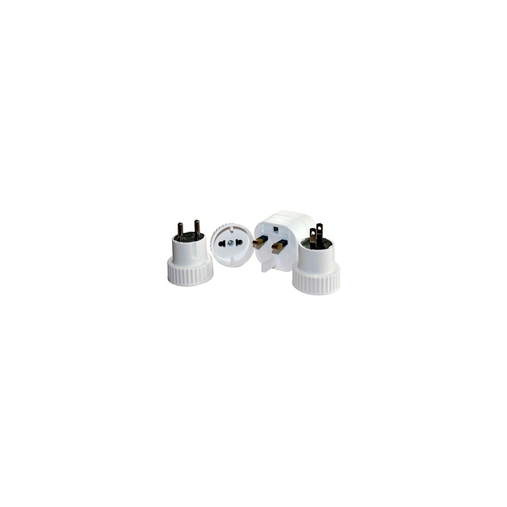 Basic Nature Wereldset Stekkeradapter   100350 reisaccessoires online bestellen bij Kathmandu Outdoor & Travel