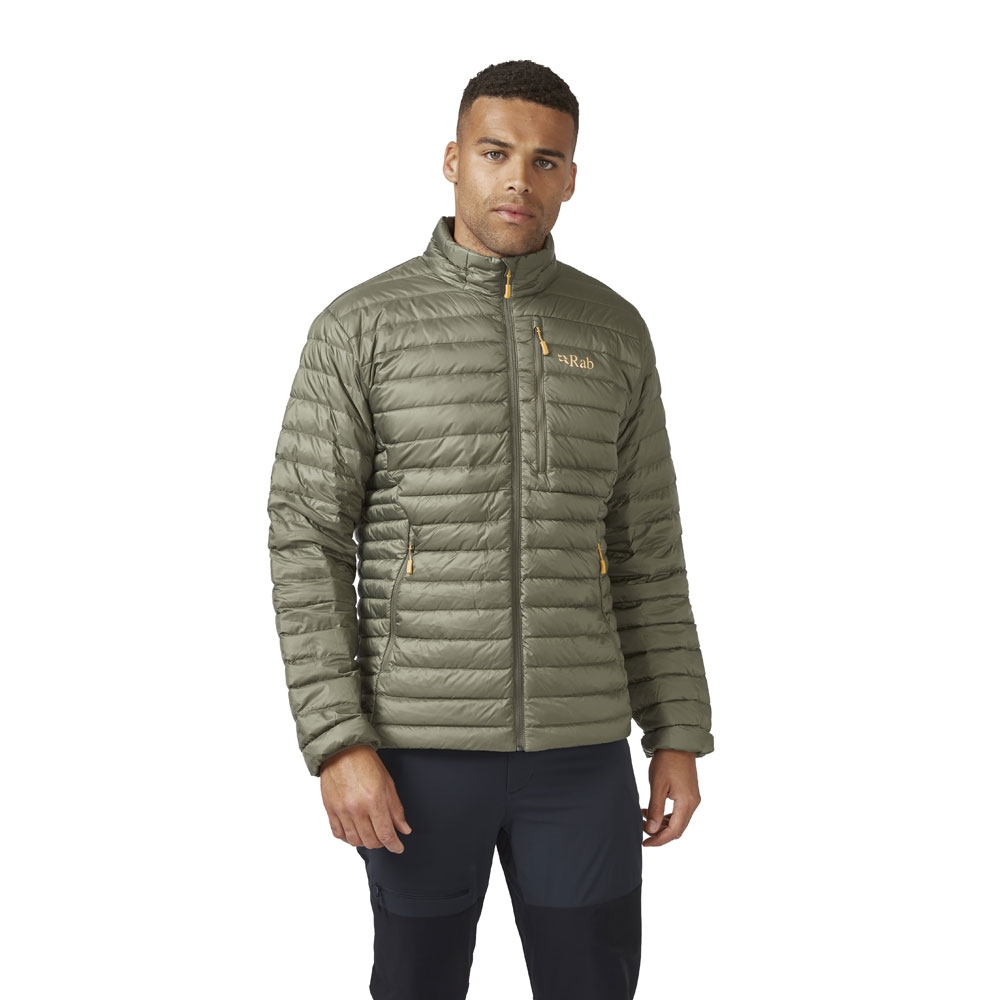 Rab Microlight Jacket  Light Khaki QDB-16-LKH jassen online bestellen bij Kathmandu Outdoor & Travel