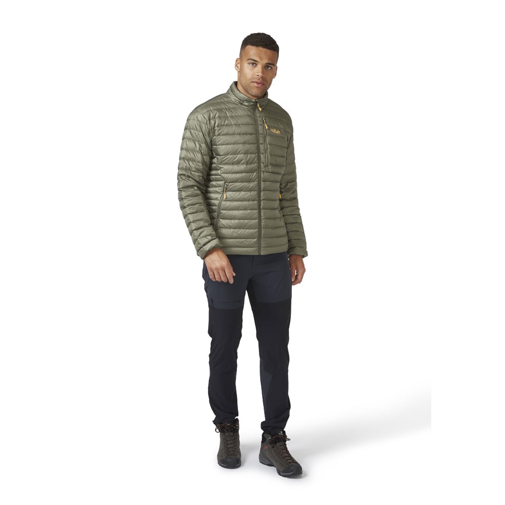 Rab Microlight Jacket  Light Khaki QDB-16-LKH jassen online bestellen bij Kathmandu Outdoor & Travel