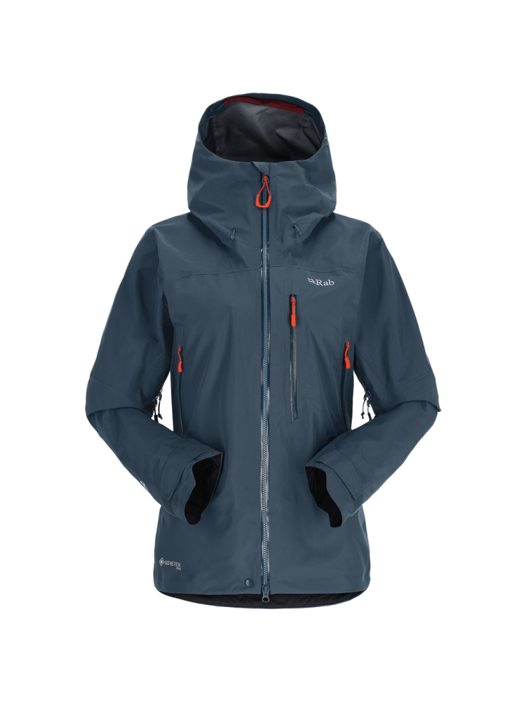 Rab Latok Mountain GTX Jacket Women's  Orion Blue QWH-25-ORB jassen online bestellen bij Kathmandu Outdoor & Travel