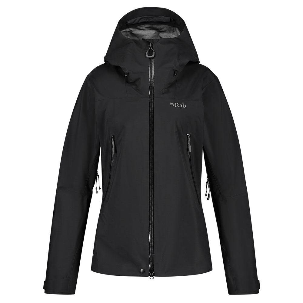 Rab Kangri GTX Jacket Women's  Black QWH-02-BLK jassen online bestellen bij Kathmandu Outdoor & Travel