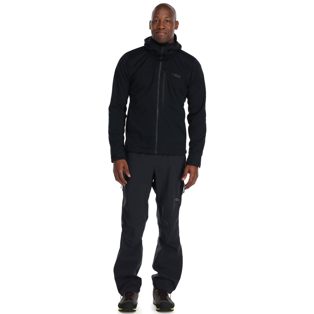 Rab Scimitar Windstopper Jacket Black QWS-64-BLK jassen online bestellen bij Kathmandu Outdoor & Travel