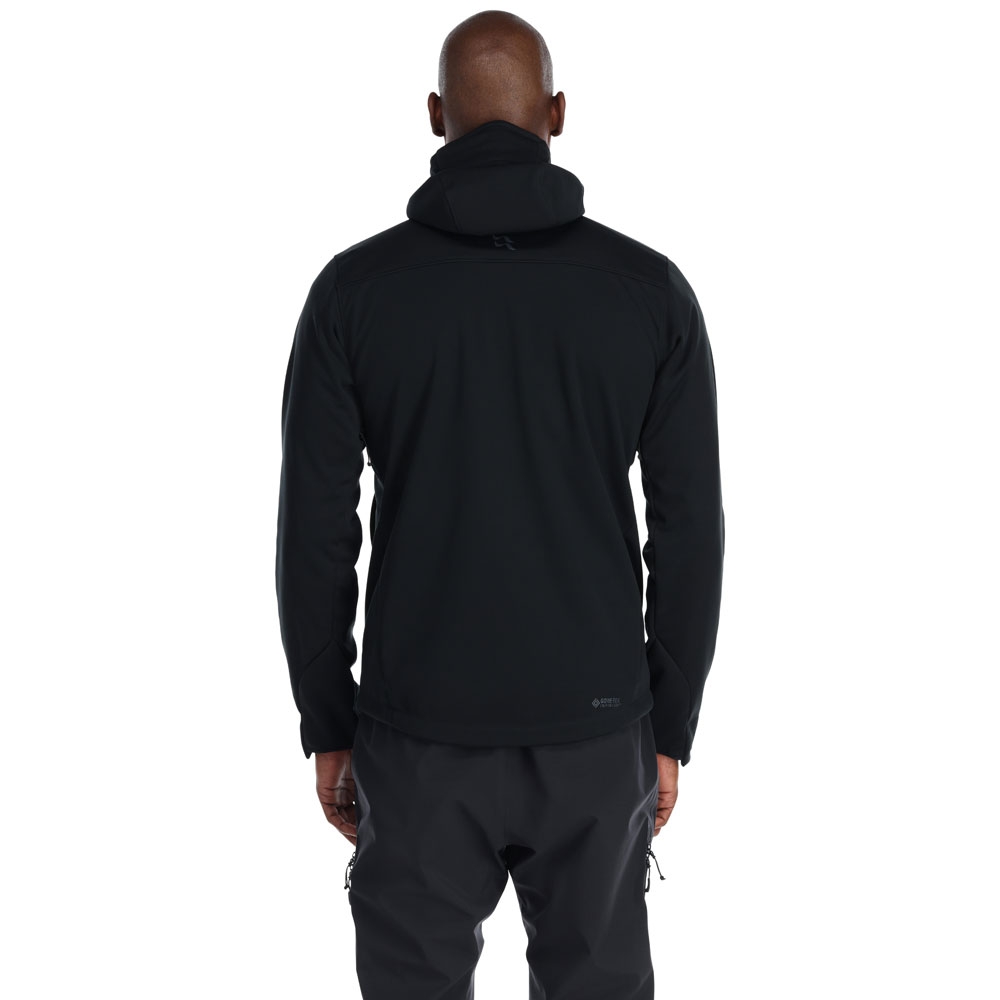Rab Scimitar Windstopper Jacket Black QWS-64-BLK jassen online bestellen bij Kathmandu Outdoor & Travel