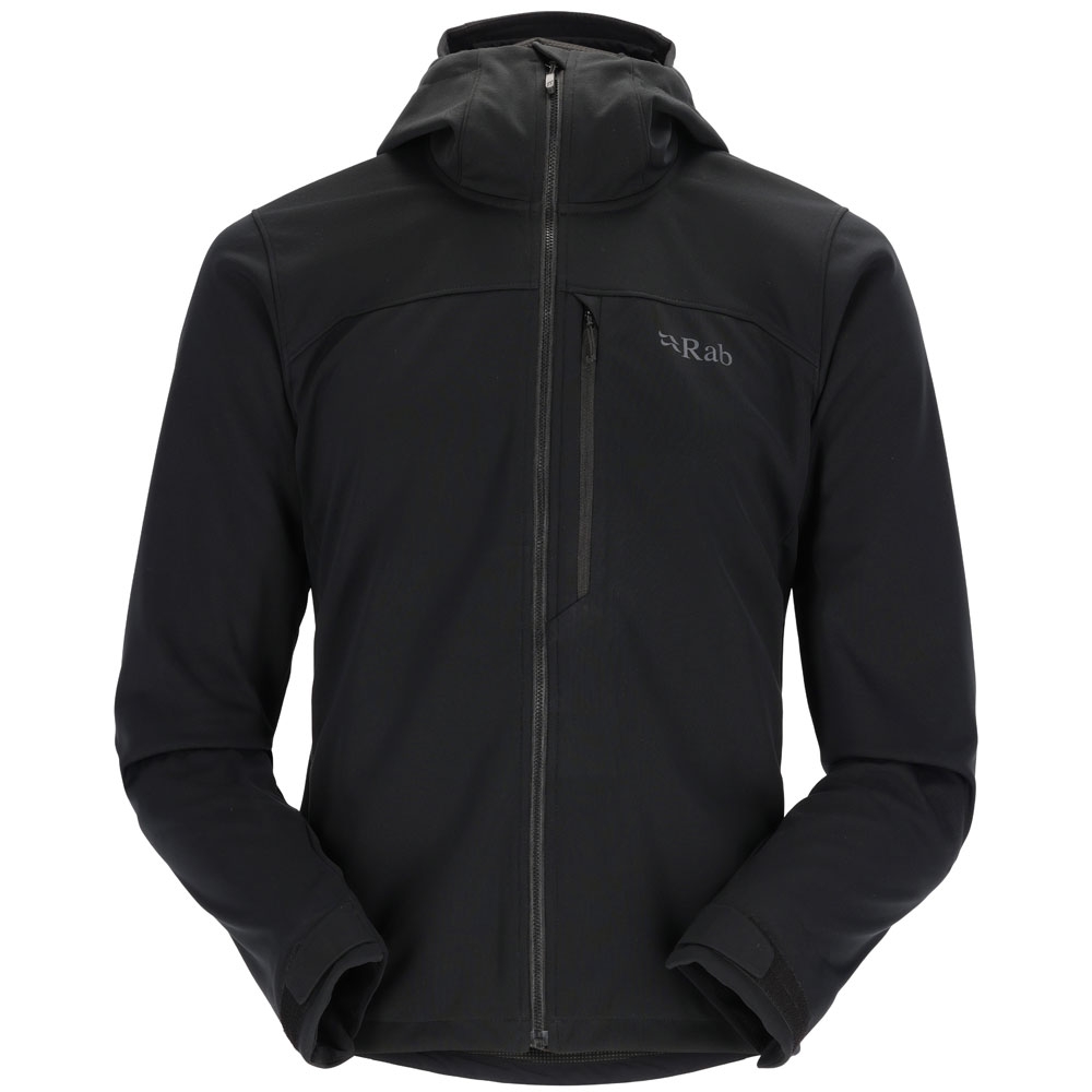 Rab Scimitar Windstopper Jacket Black QWS-64-BLK jassen online bestellen bij Kathmandu Outdoor & Travel
