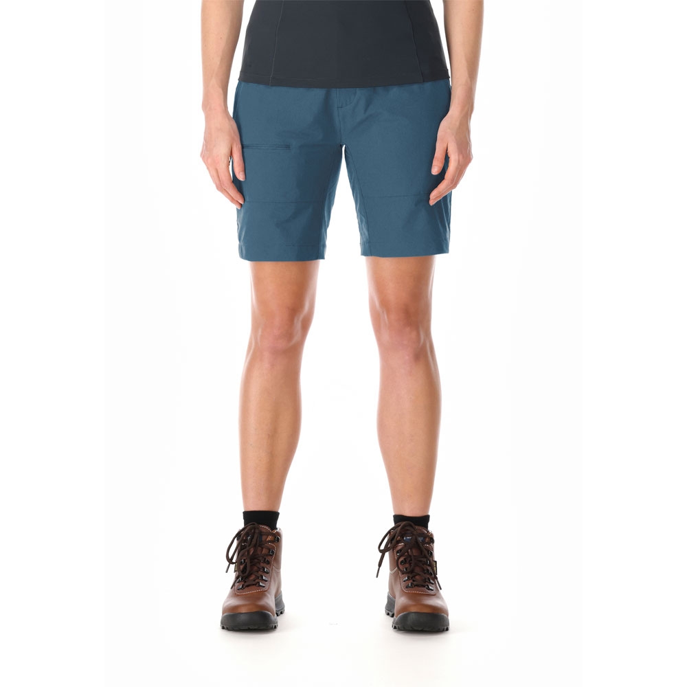 Rab Torque Mountain Shorts Women's Orion Blue QFU-93-ORB broeken online bestellen bij Kathmandu Outdoor & Travel