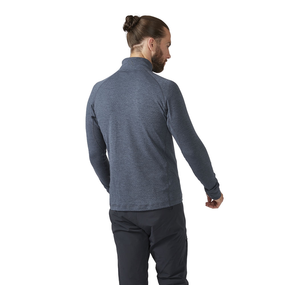 Rab Nexus Pull-On  Steel QFF-74-STE fleeces en truien online bestellen bij Kathmandu Outdoor & Travel