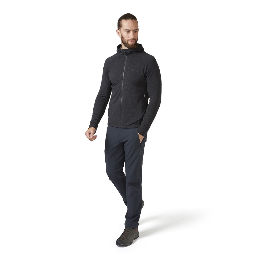 Rab Nexus Hoody Black QFF-70-BLK fleeces en truien online bestellen bij Kathmandu Outdoor & Travel