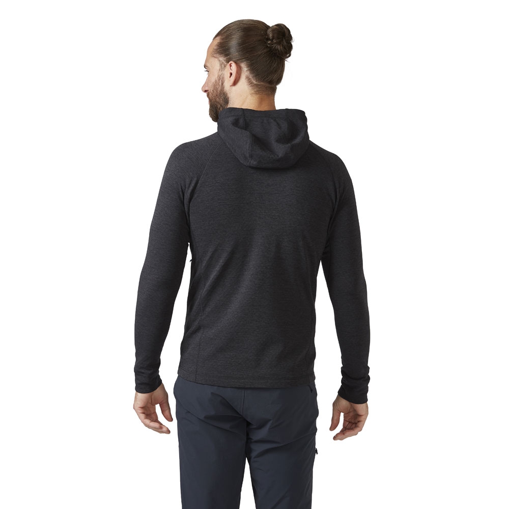 Rab Nexus Hoody Black QFF-70-BLK fleeces en truien online bestellen bij Kathmandu Outdoor & Travel