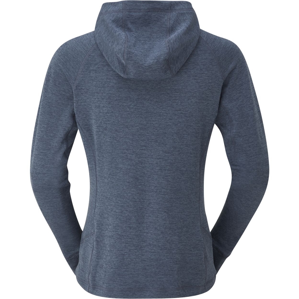 Rab Nexus Hoody Women's Steel QFF-71-STE fleeces en truien online bestellen bij Kathmandu Outdoor & Travel