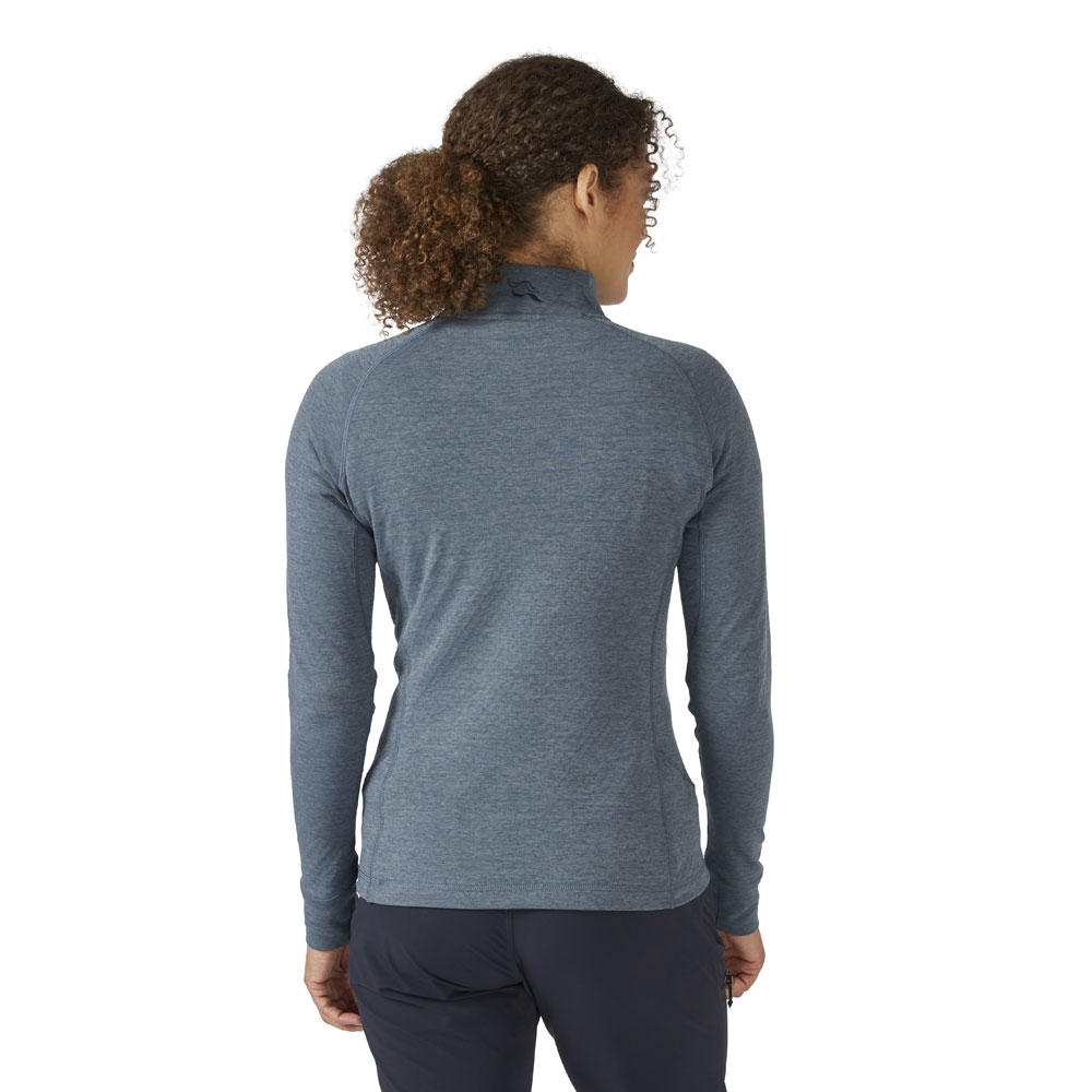 Rab Nexus Pull On Women's  Orion Blue QFF-75-ORB fleeces en truien online bestellen bij Kathmandu Outdoor & Travel