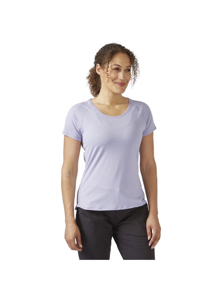 Rab Aleya Tee Women's Lilac QBL-48-LIL shirts en tops online bestellen bij Kathmandu Outdoor & Travel