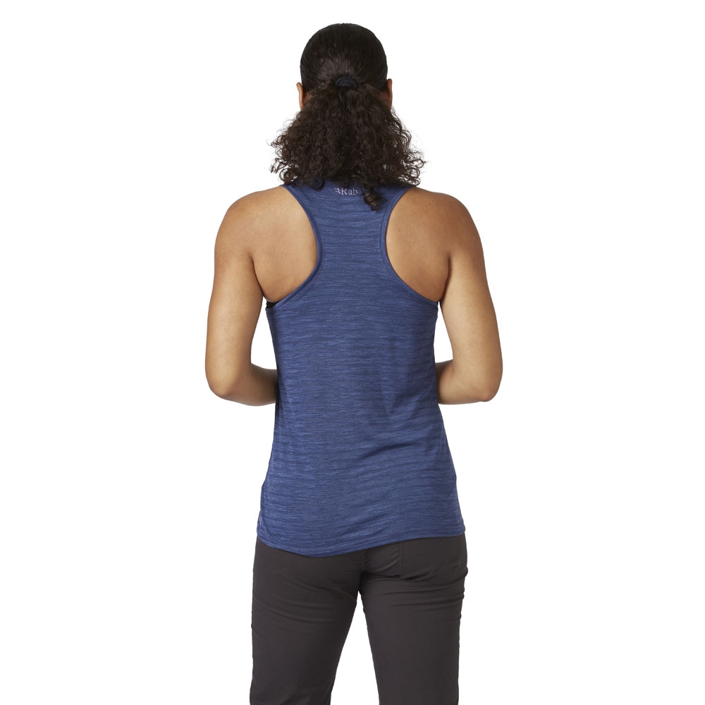 Rab Wisp Vest Women's Patriot Blue QBL-13-PTB shirts en tops online bestellen bij Kathmandu Outdoor & Travel