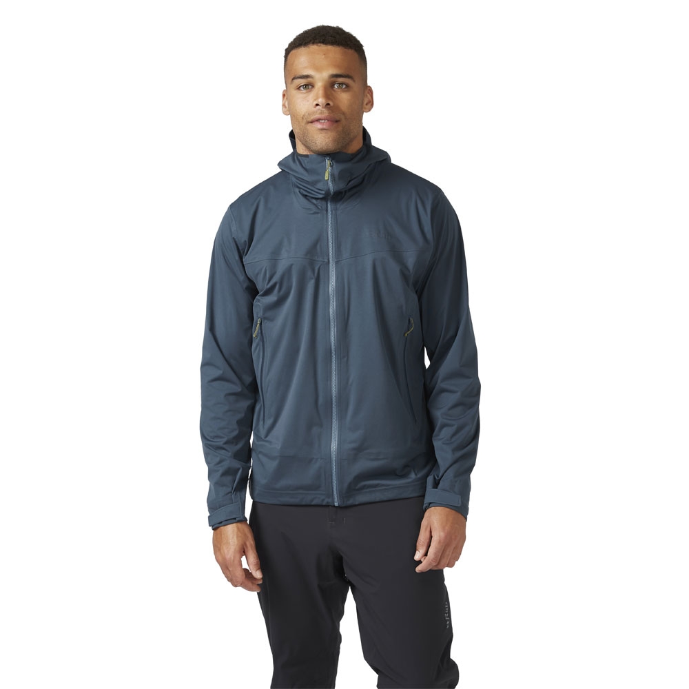 Rab Kinetic 2.0 Jacket Blue Night QWG-74-BLN jassen online bestellen bij Kathmandu Outdoor & Travel