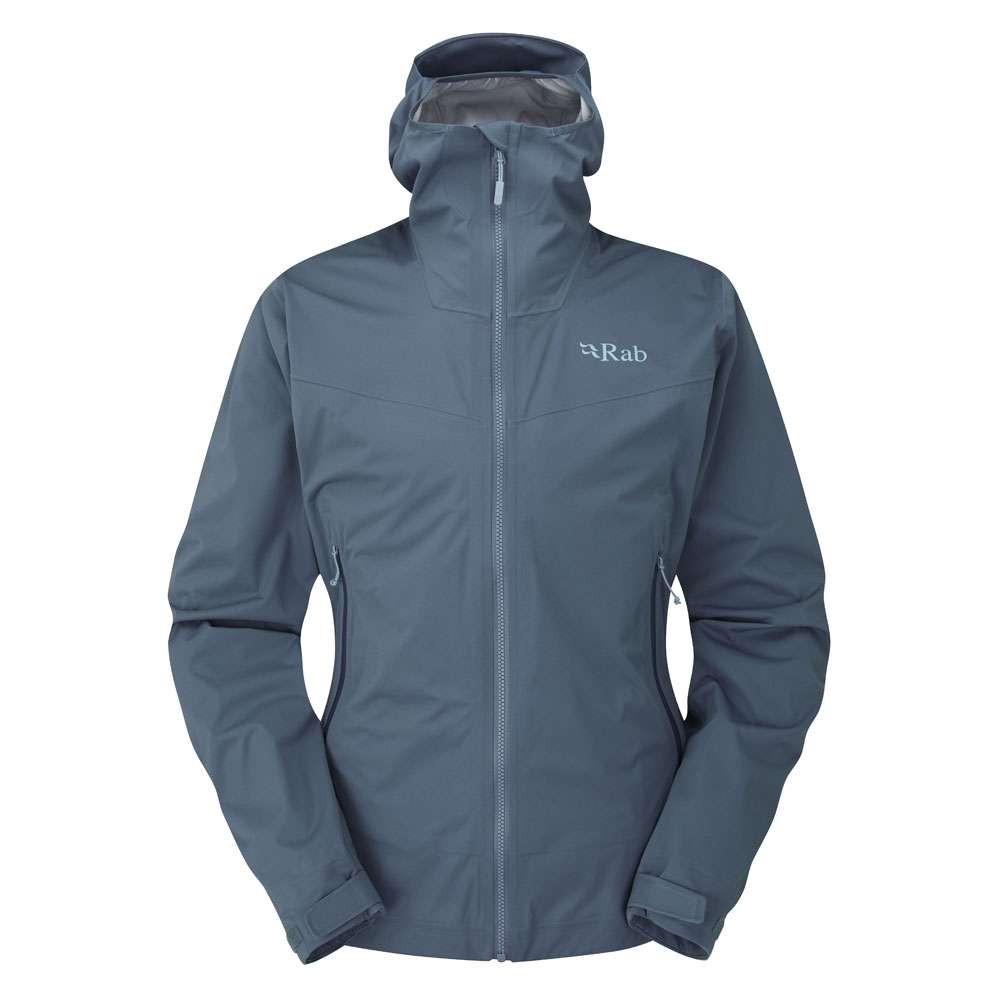Rab Kinetic 2.0 Jacket Women's  Orion Blue QWG-75-ORB jassen online bestellen bij Kathmandu Outdoor & Travel