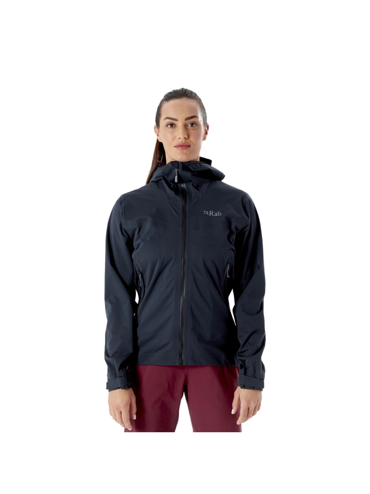 Rab Kinetic 2.0 Jacket Women's  Beluga QWG-75-BE jassen online bestellen bij Kathmandu Outdoor & Travel