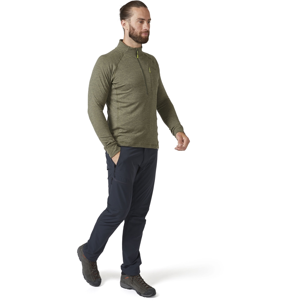 Rab Nexus Pull-On  Light Khaki QFF-74-LKH fleeces en truien online bestellen bij Kathmandu Outdoor & Travel