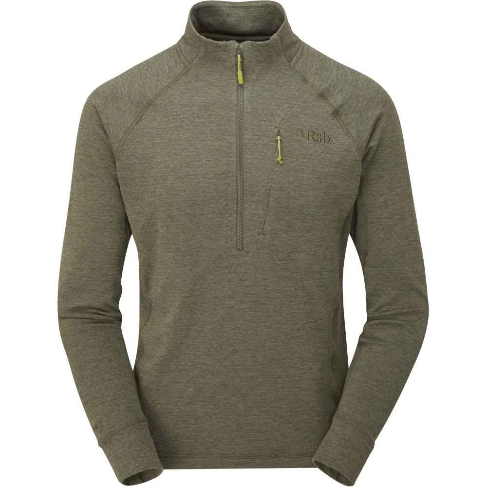 Rab Nexus Pull-On  Light Khaki QFF-74-LKH fleeces en truien online bestellen bij Kathmandu Outdoor & Travel
