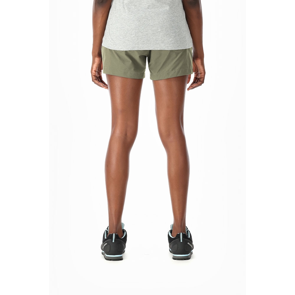 Rab Capstone Shorts Women's Anise Green QFU-97-ANG broeken online bestellen bij Kathmandu Outdoor & Travel