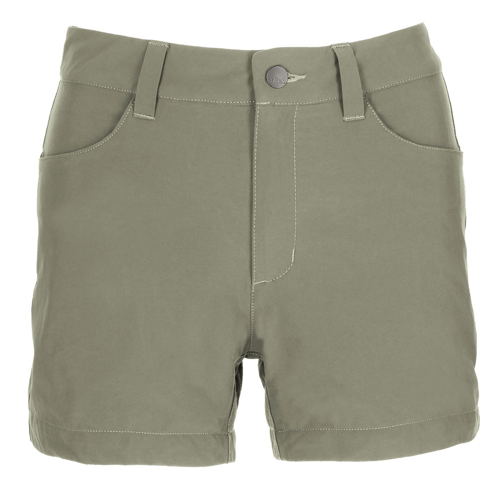Rab Capstone Shorts Women's Anise Green QFU-97-ANG broeken online bestellen bij Kathmandu Outdoor & Travel