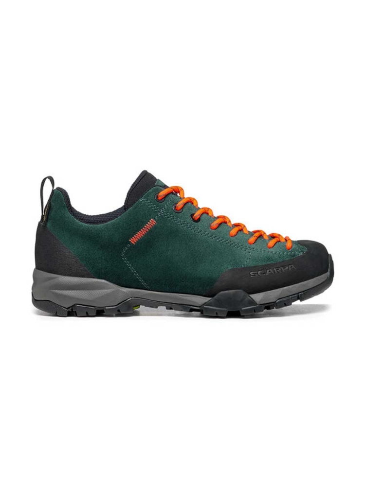 Scarpa Mojito Trail GTX Women's Botanic Green/Orange Pop 63316G-L-botanic wandelschoenen dames online bestellen bij Kathmandu Outdoor & Travel