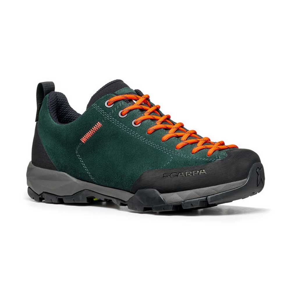 Scarpa Mojito Trail GTX Women's Botanic Green/Orange Pop 63316G-L-botanic wandelschoenen dames online bestellen bij Kathmandu Outdoor & Travel