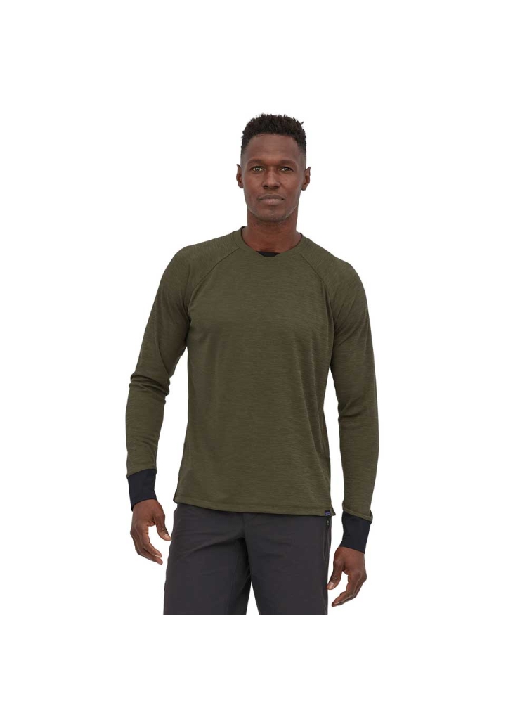Patagonia Long Sleeve Dirt Craft Jersey Basin Green 23890-BSNG shirts en tops online bestellen bij Kathmandu Outdoor & Travel