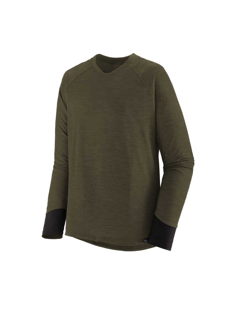 Patagonia Long Sleeve Dirt Craft Jersey Basin Green 23890-BSNG shirts en tops online bestellen bij Kathmandu Outdoor & Travel