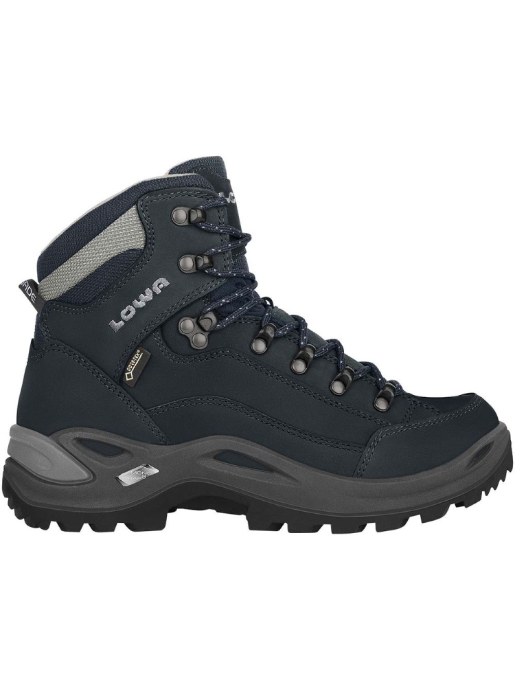 Lowa Renegade GTX Mid Women's Navy/Grey LM320945-6930 wandelschoenen dames online bestellen bij Kathmandu Outdoor & Travel